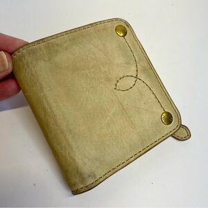 Frye Tan Leather Wallet